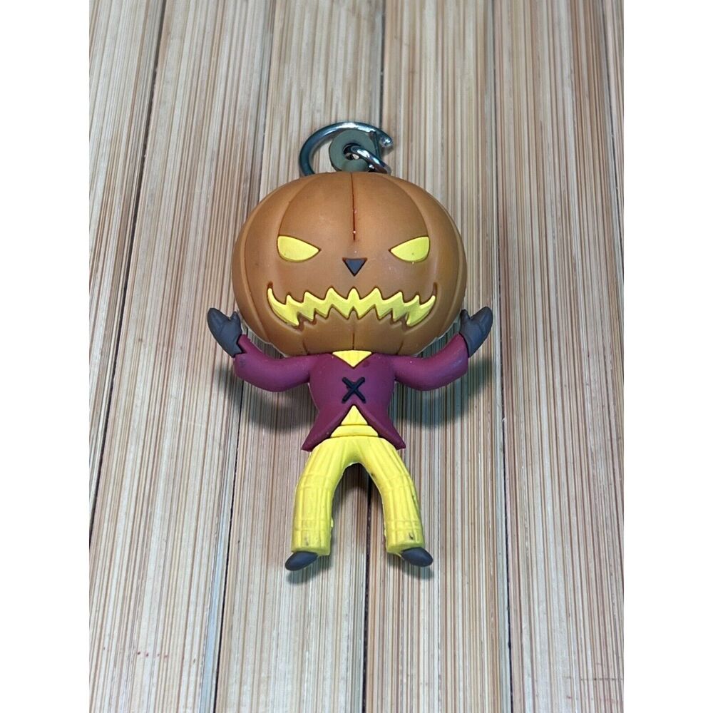 Nightmare Before Christmas Figural Bag Clip Series 5 Pumpkin King Figure